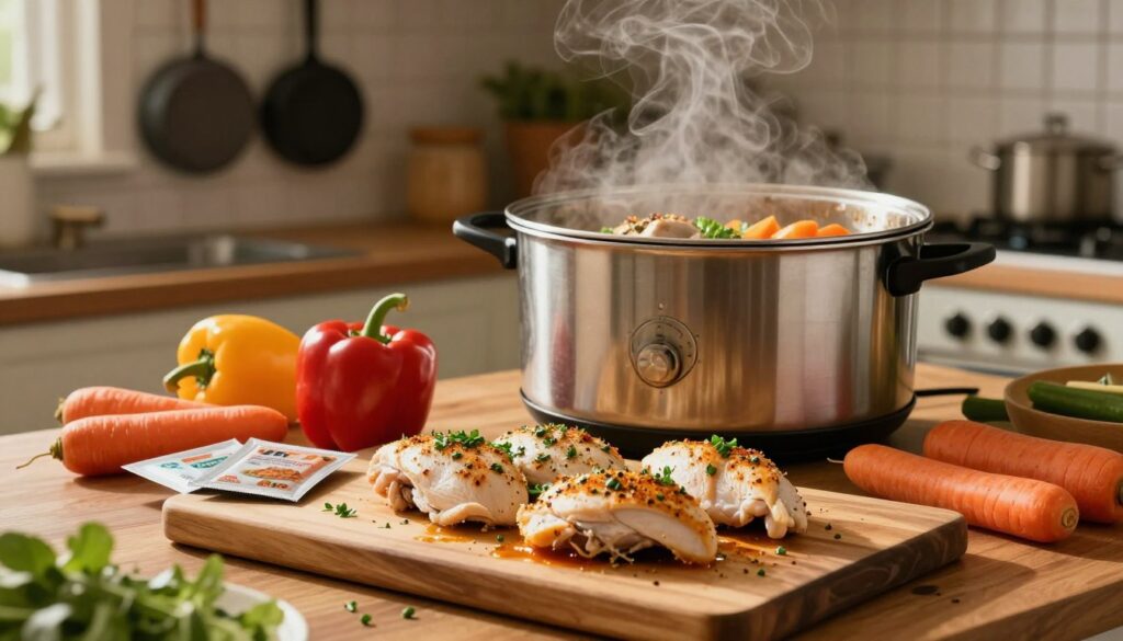 Chicken and Ranch Crockpot Meal Preparation Chicken and Ranch Crockpot Meal Preparation