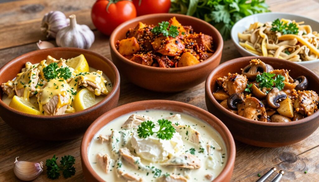 Creamy Chicken Recipe Variations