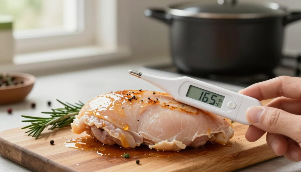Juicy Crock Pot Chicken Doneness Check Juicy Crock Pot Chicken Doneness Check