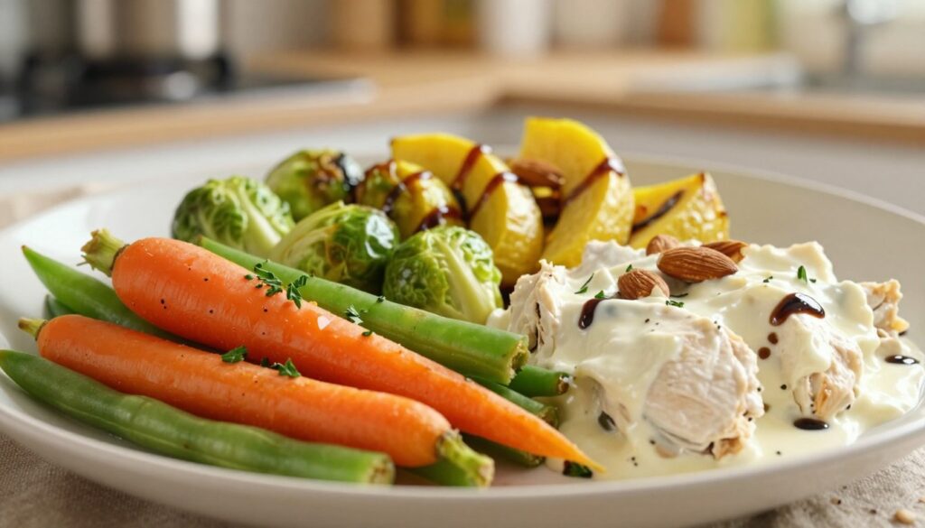 Vegetable Side Dishes for Creamy Chicken