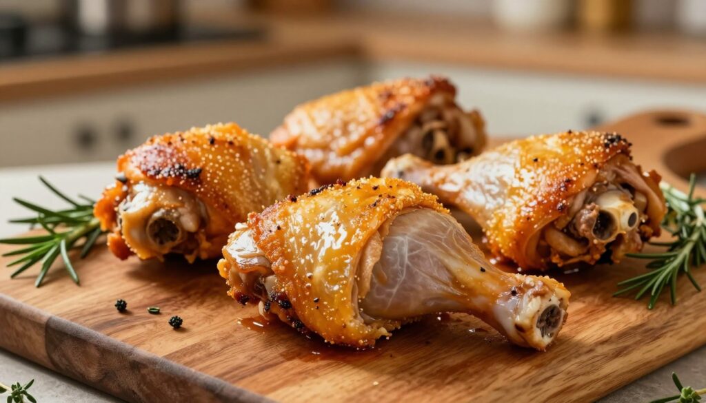 bone-in chicken thighs selection