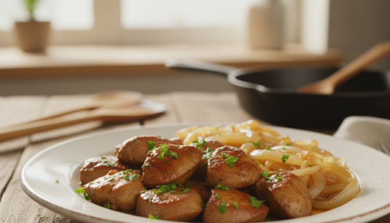 chicken liver onion recipe