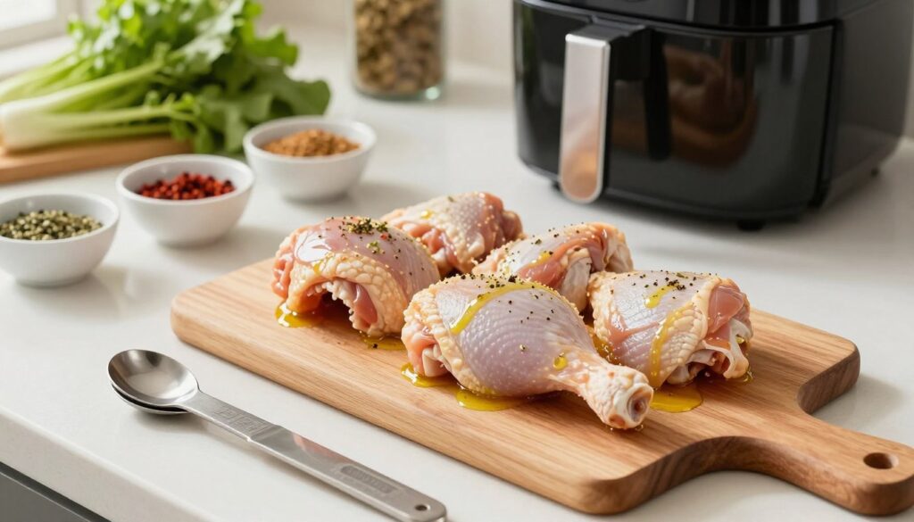 chicken preparation for air fryer cooking