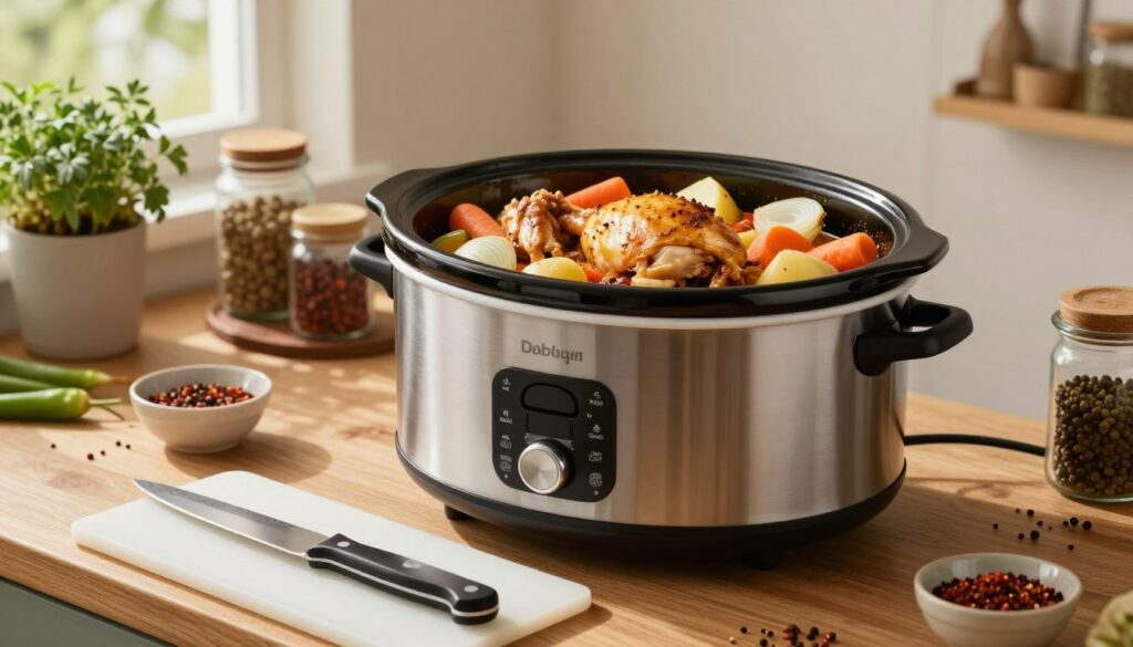 food safety crock pot chicken