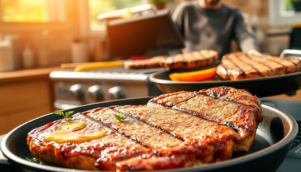 grilling vs pan-searing grilling vs pan-searing
