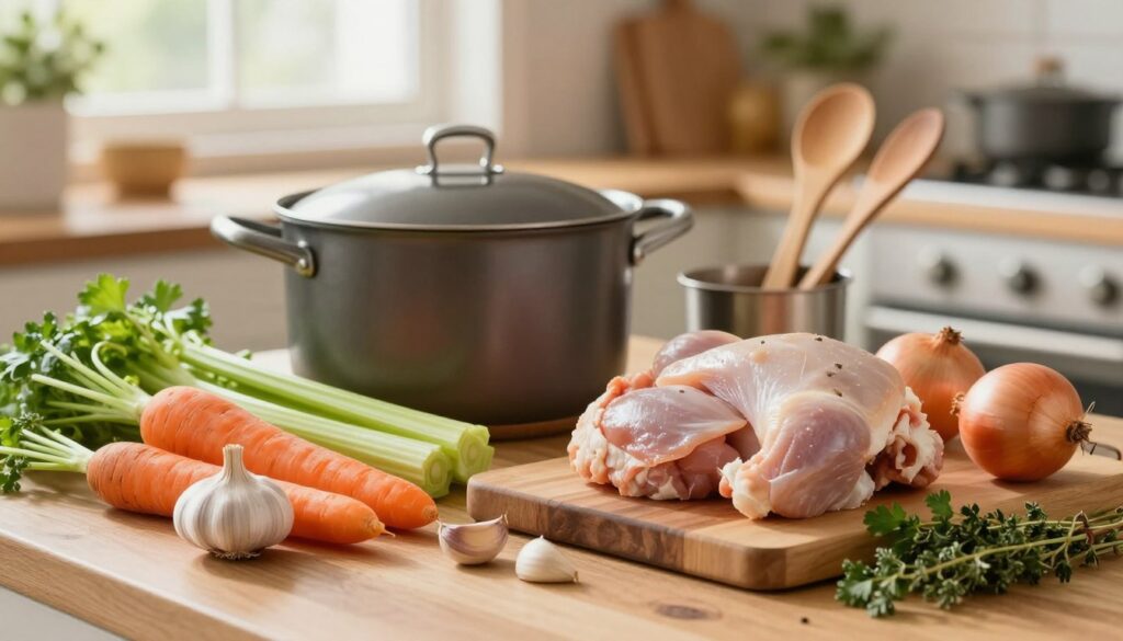 homemade chicken broth recipe ingredients and equipment homemade chicken broth recipe ingredients and equipment