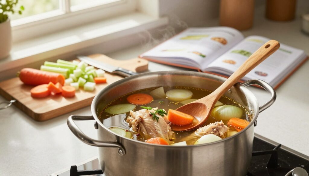 how to make chicken broth with chicken step by step how to make chicken broth with chicken step by step