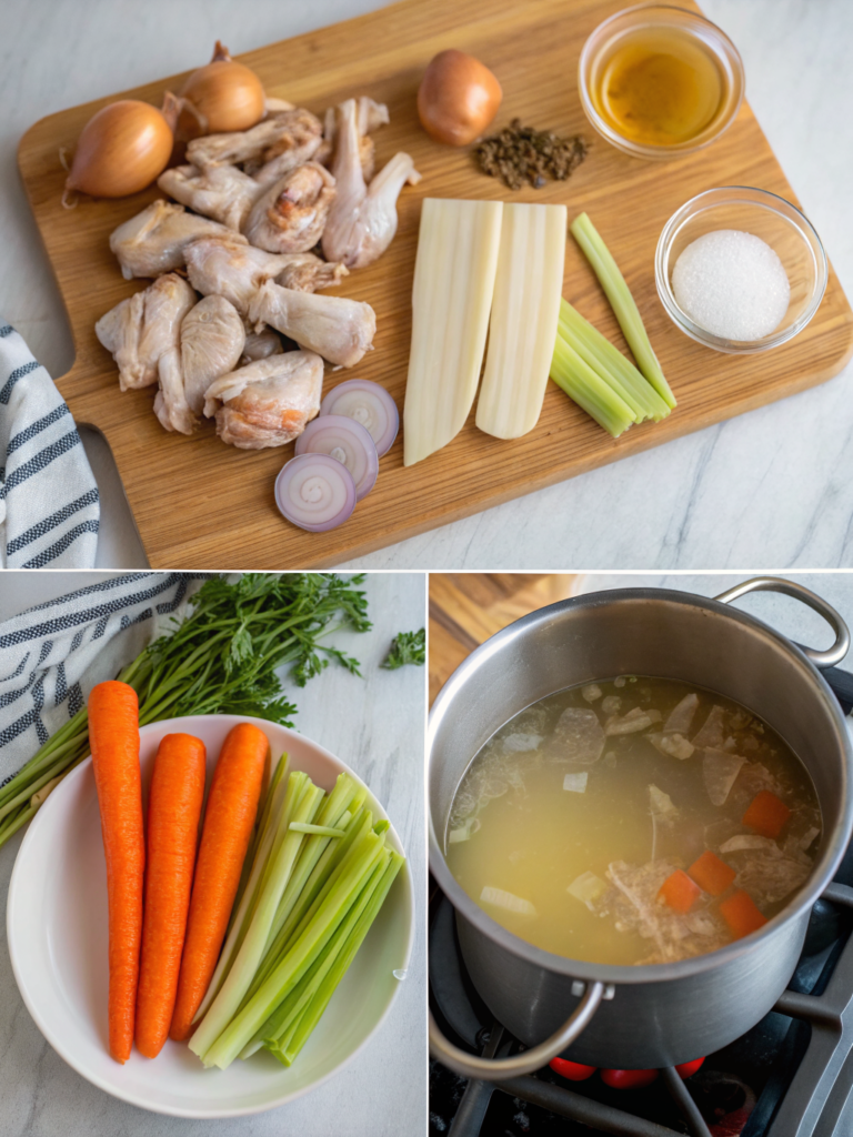 how to make chicken stock