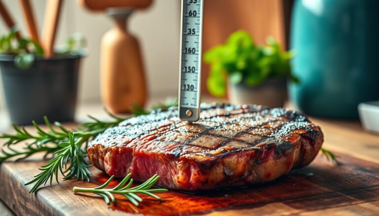 medium steak internal temp
