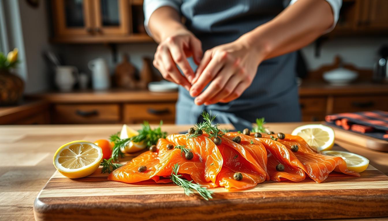 smoked salmon recipe