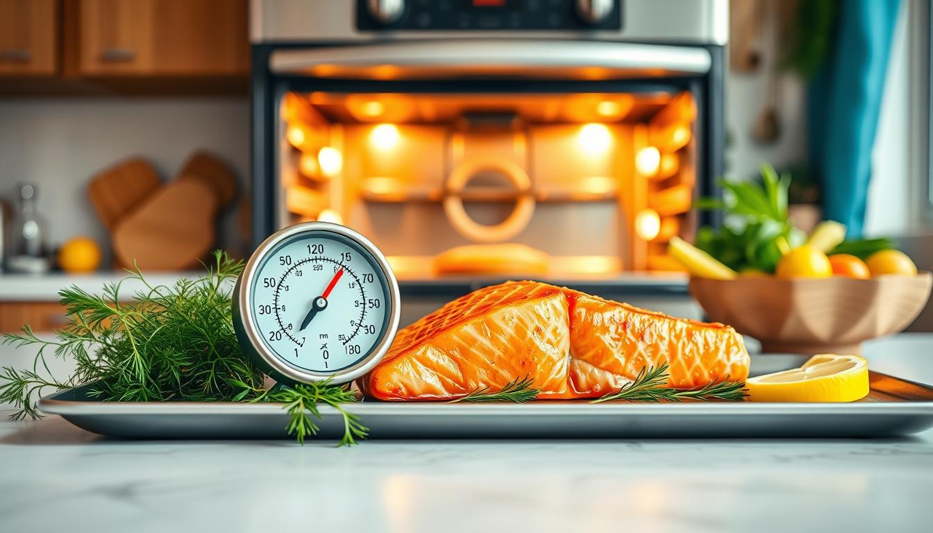 what temp to cook salmon in oven