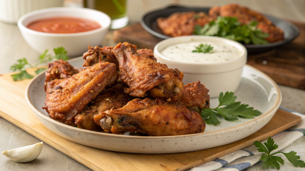 Oven Air Fryer Chicken Wings
