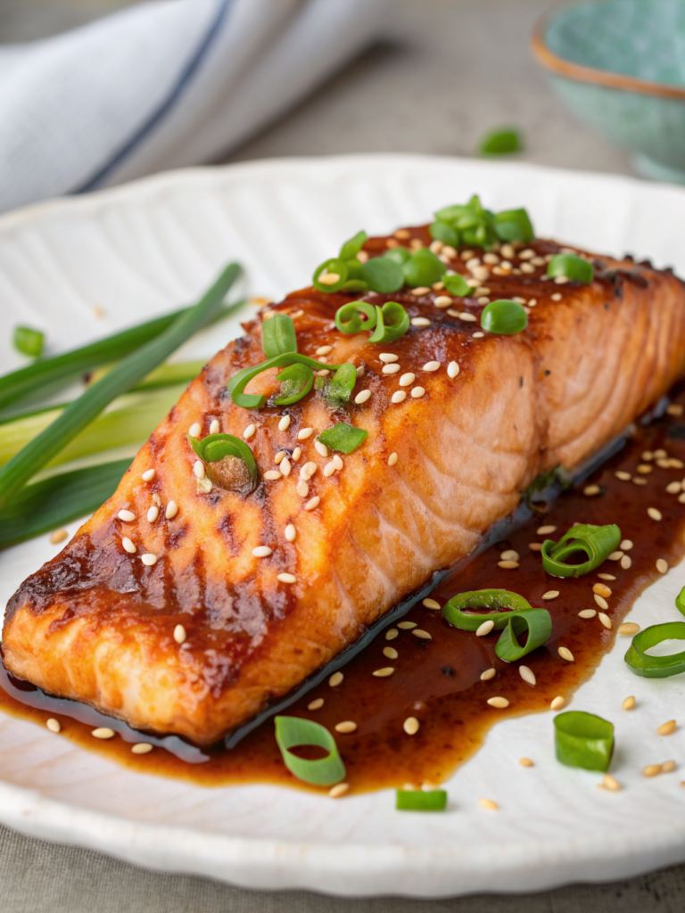 baked teriyaki salmon