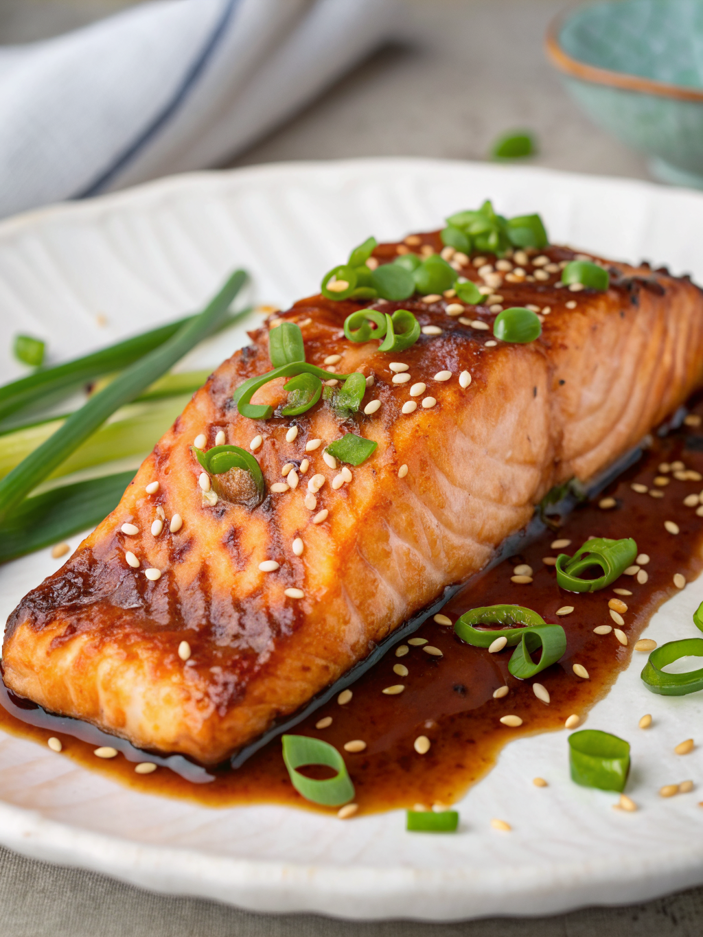 baked teriyaki salmon