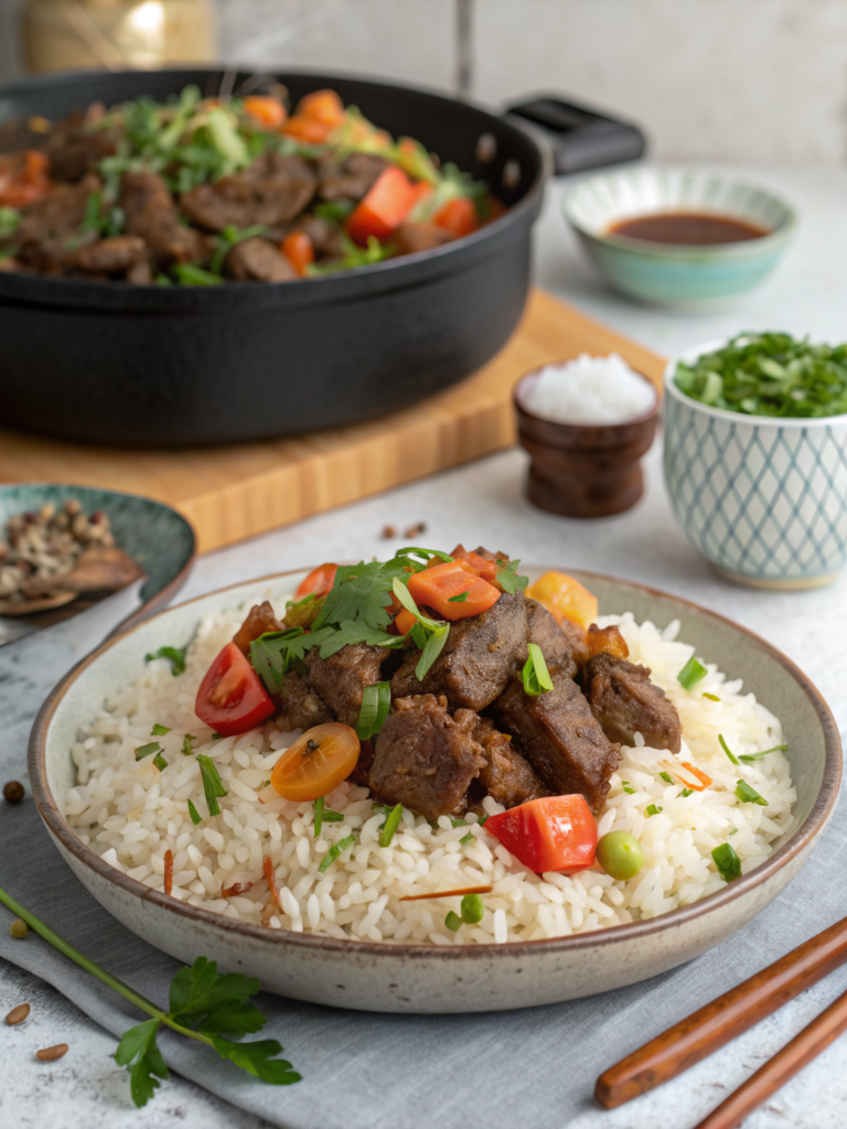 beef and rice recipes