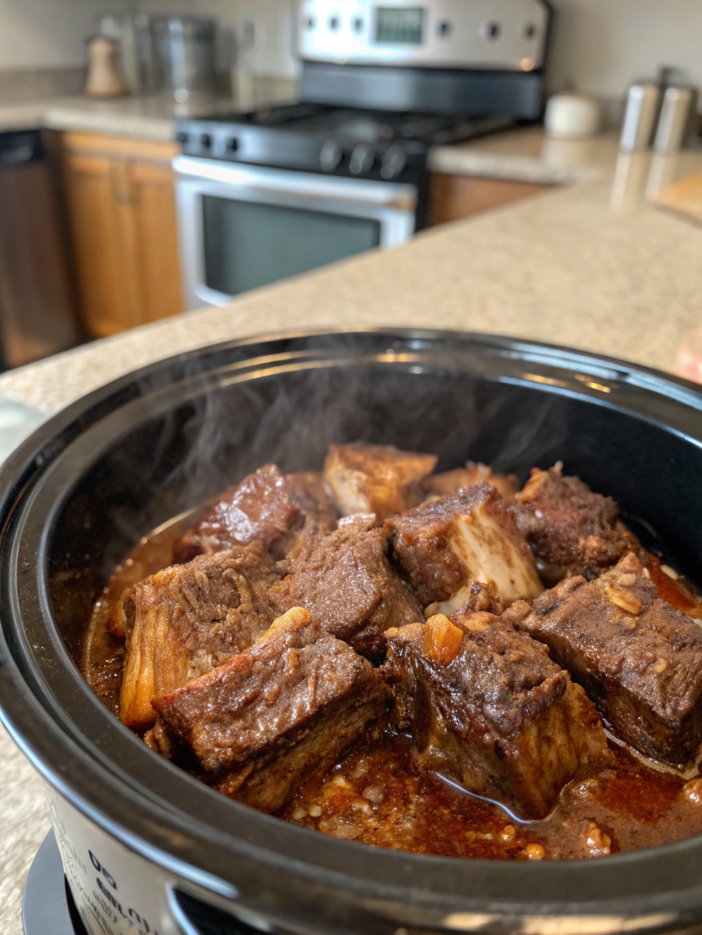 beef ribs in crock pot