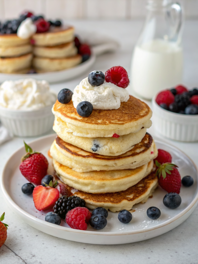 cream cheese pancakes