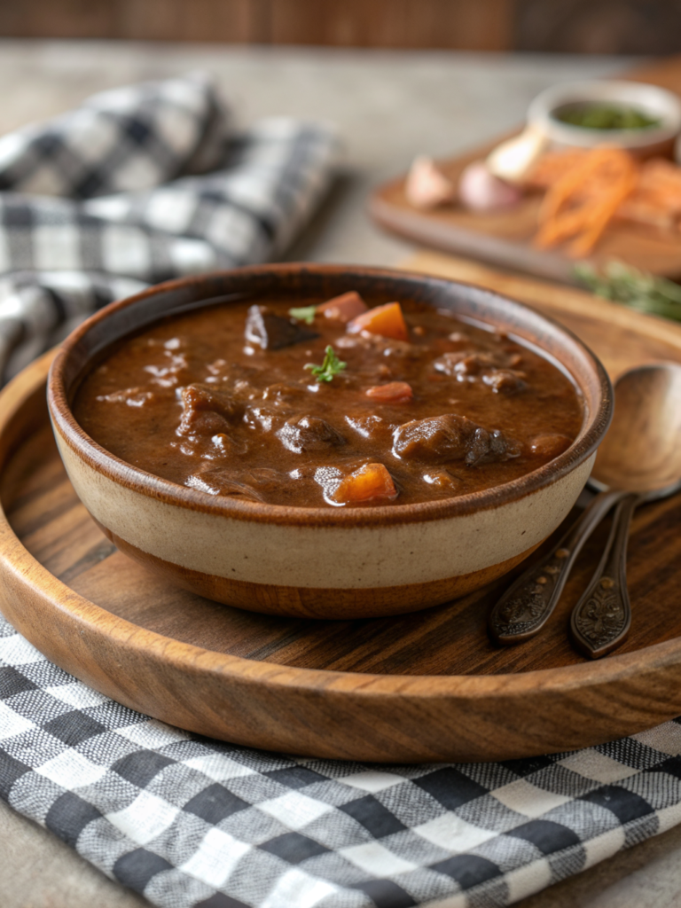 homemade beef gravy
