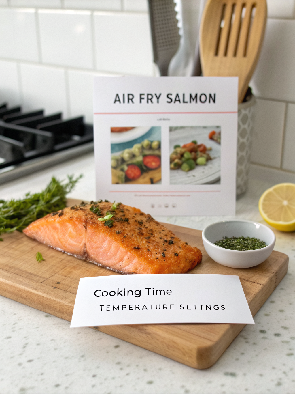 how long to air fry salmon