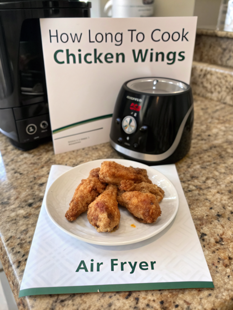 how long to cook chicken wings in air fryer