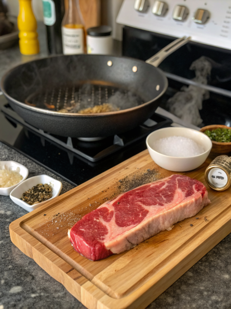 how to cook new york strip steak