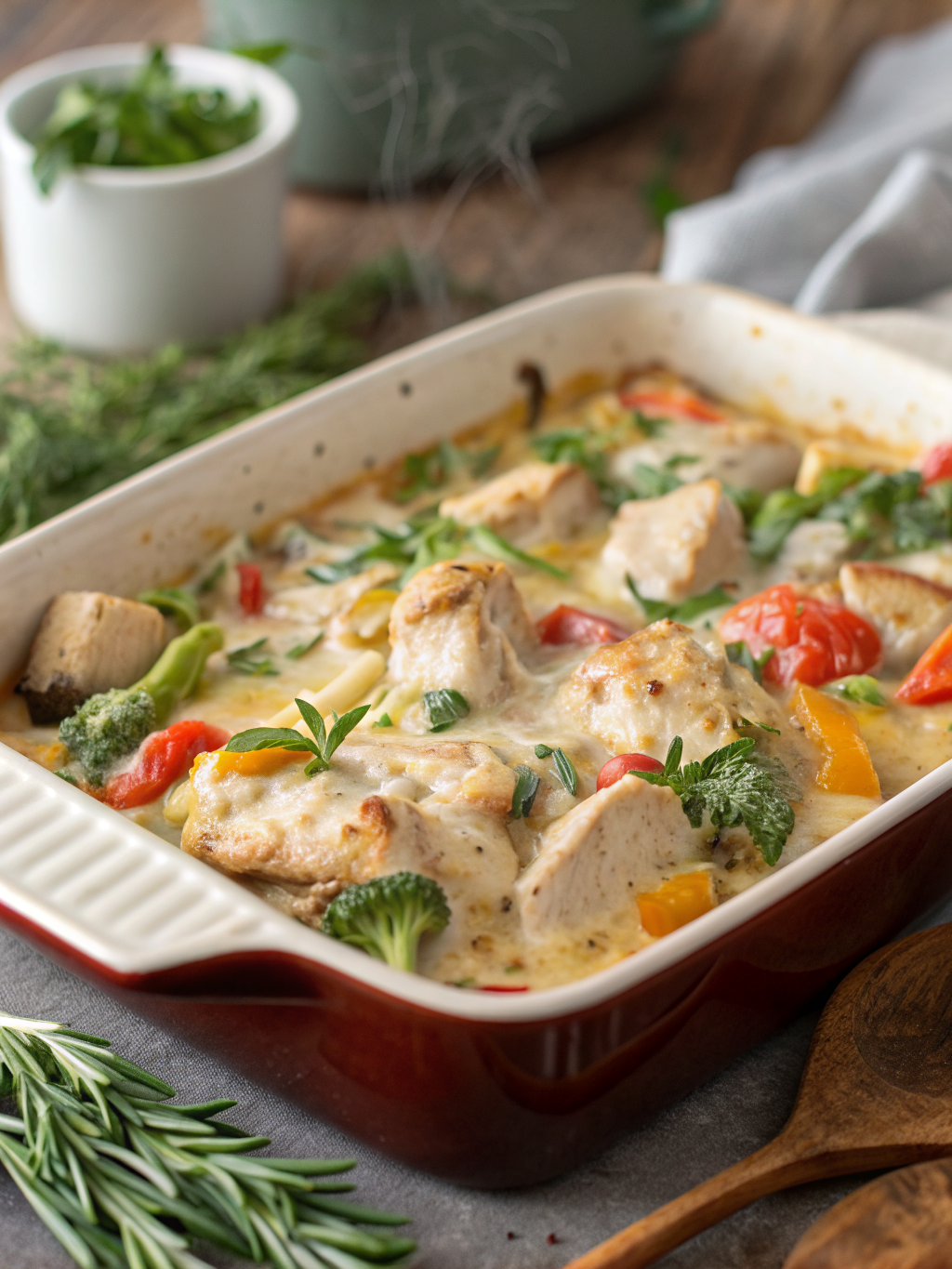 keto chicken casserole