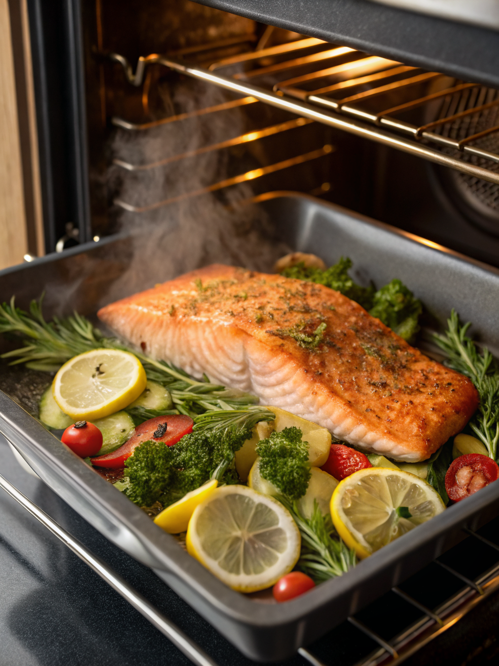 Salmon Fillet in the Oven