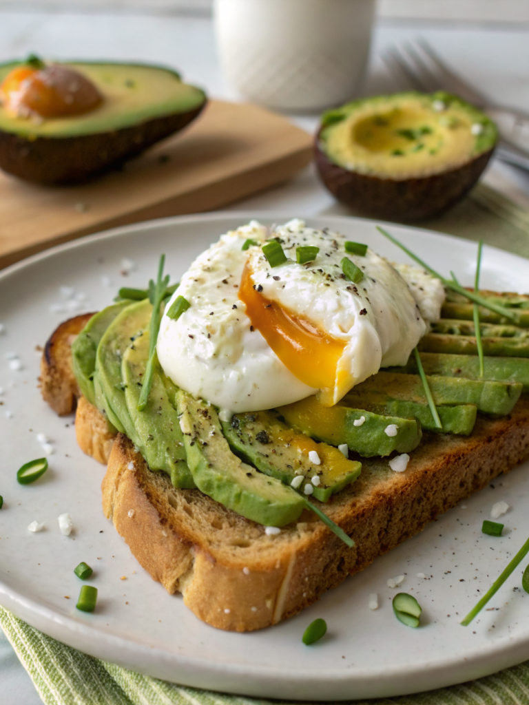 Avocado egg toast