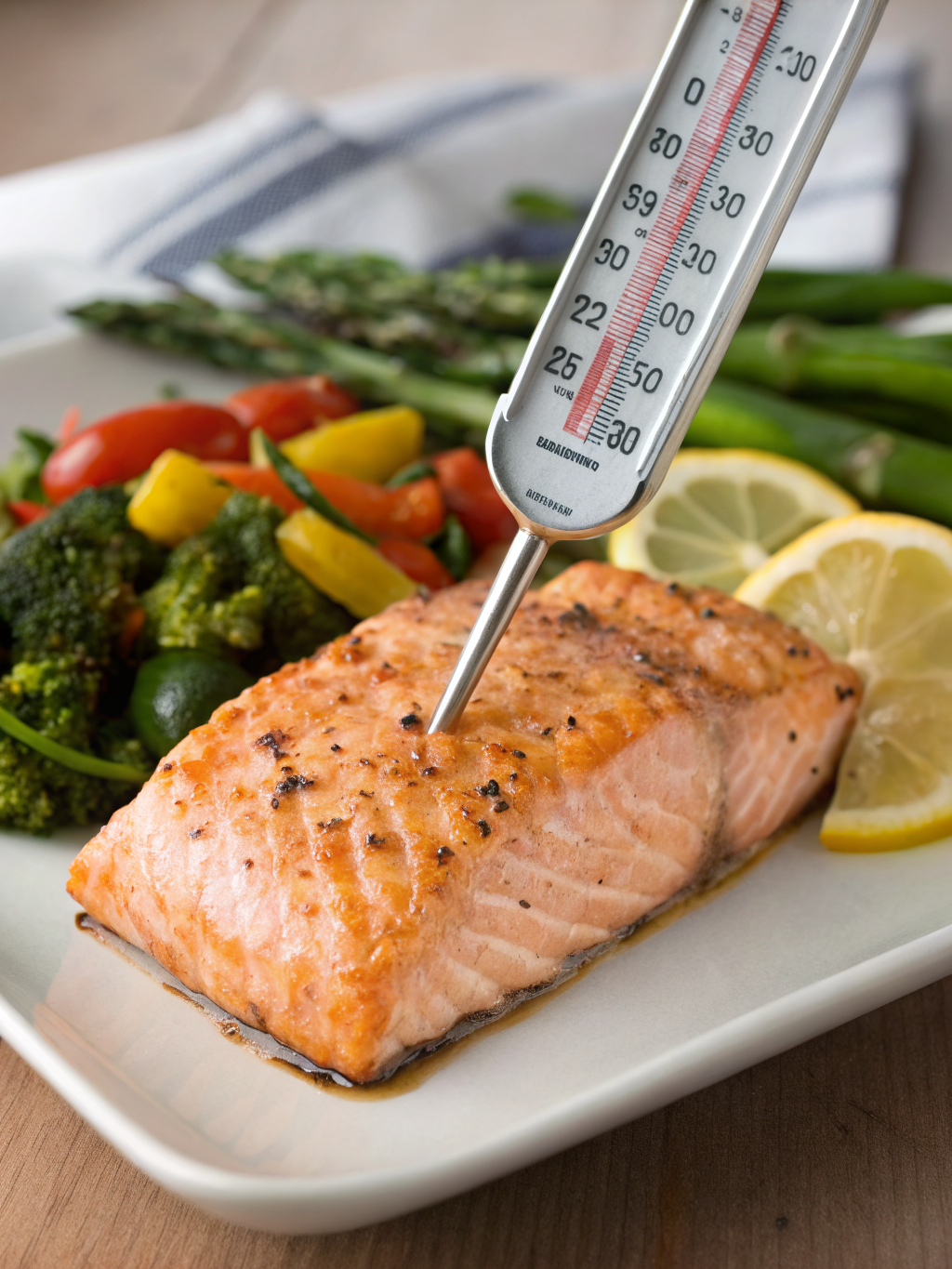 cooking temp for salmon