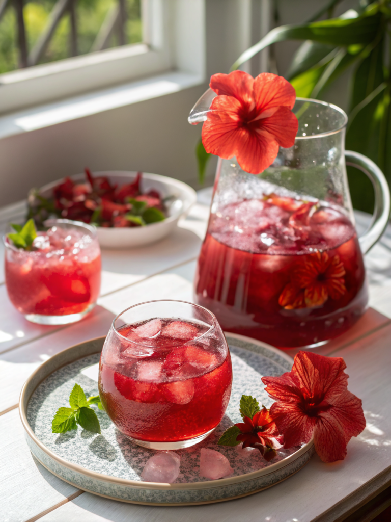 hibiscus iced tea