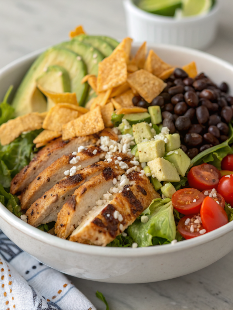 high protein taco salad