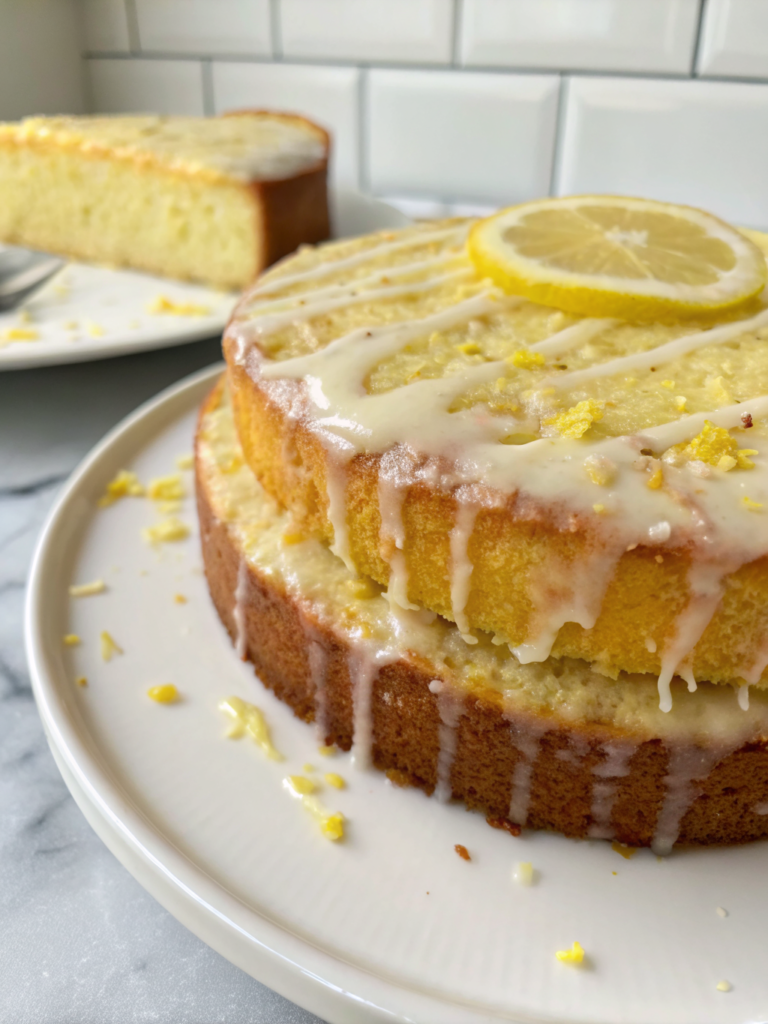 lemon yogurt cake