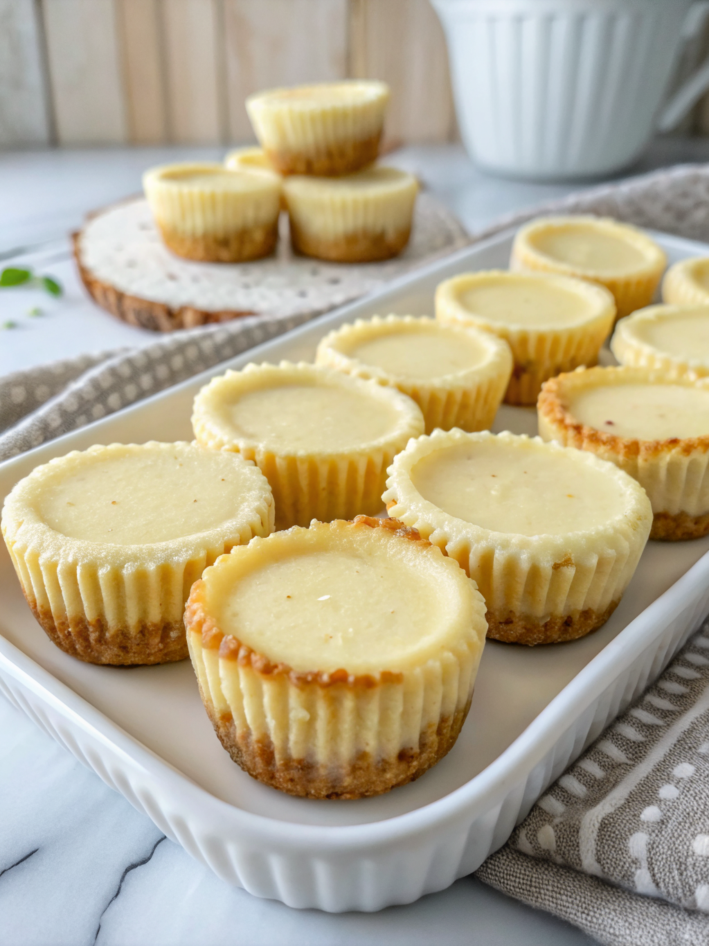 mini cheesecake bites