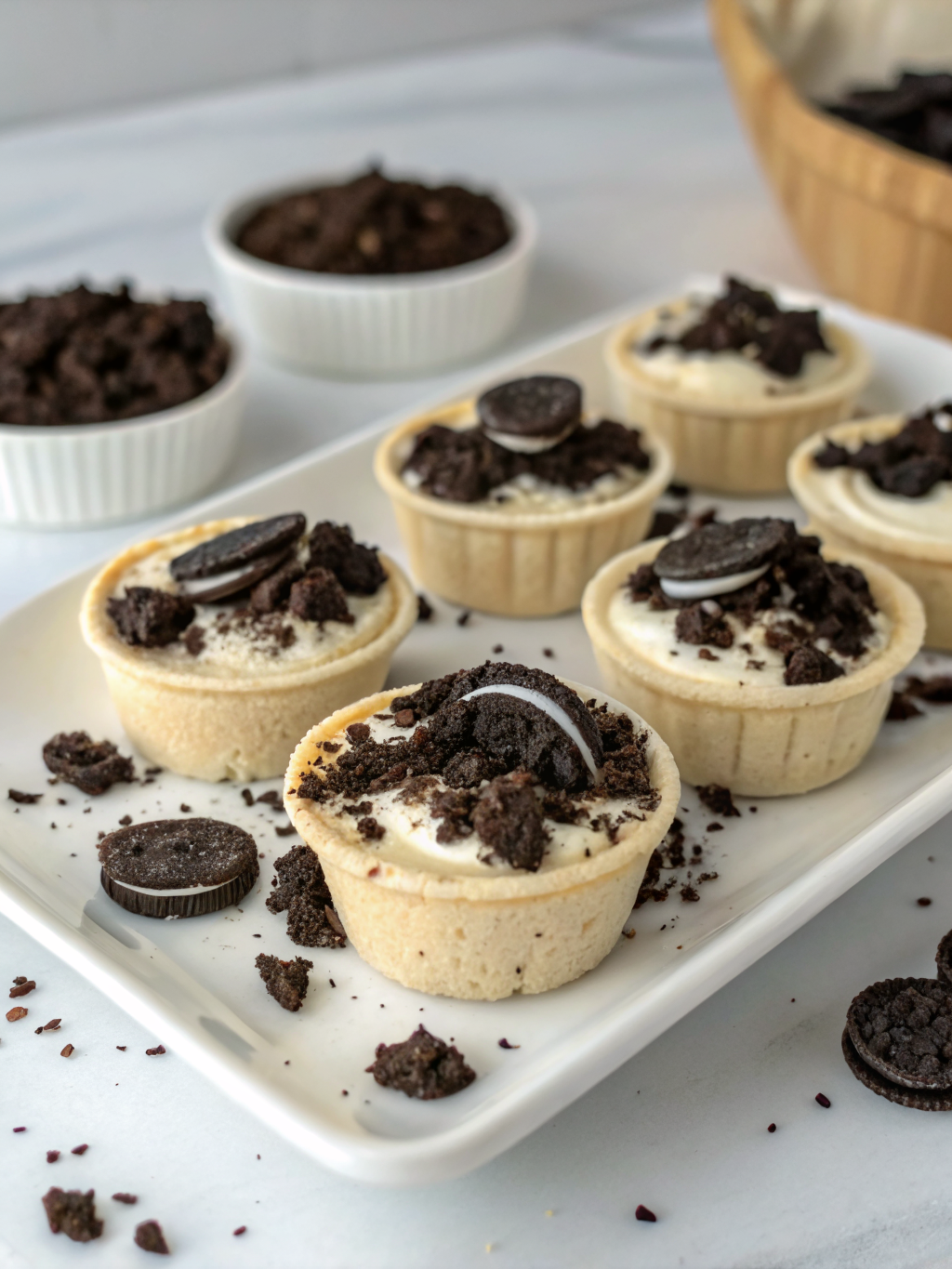 no bake oreo cheesecake cups