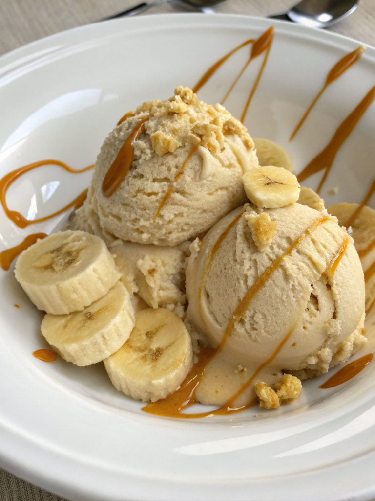 peanut butter banana ice cream
