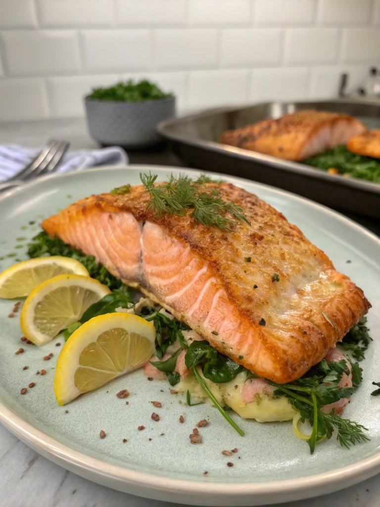 salmon cooked temp