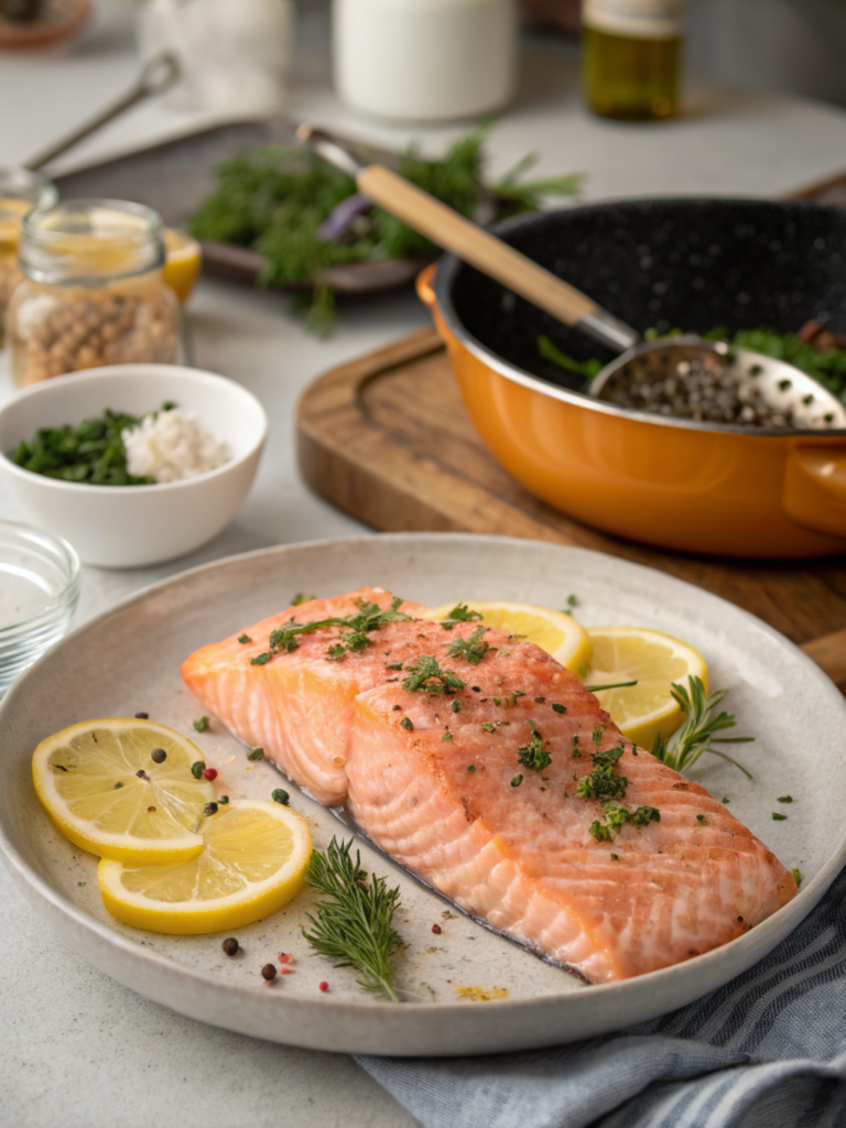 salmon cooking temp
