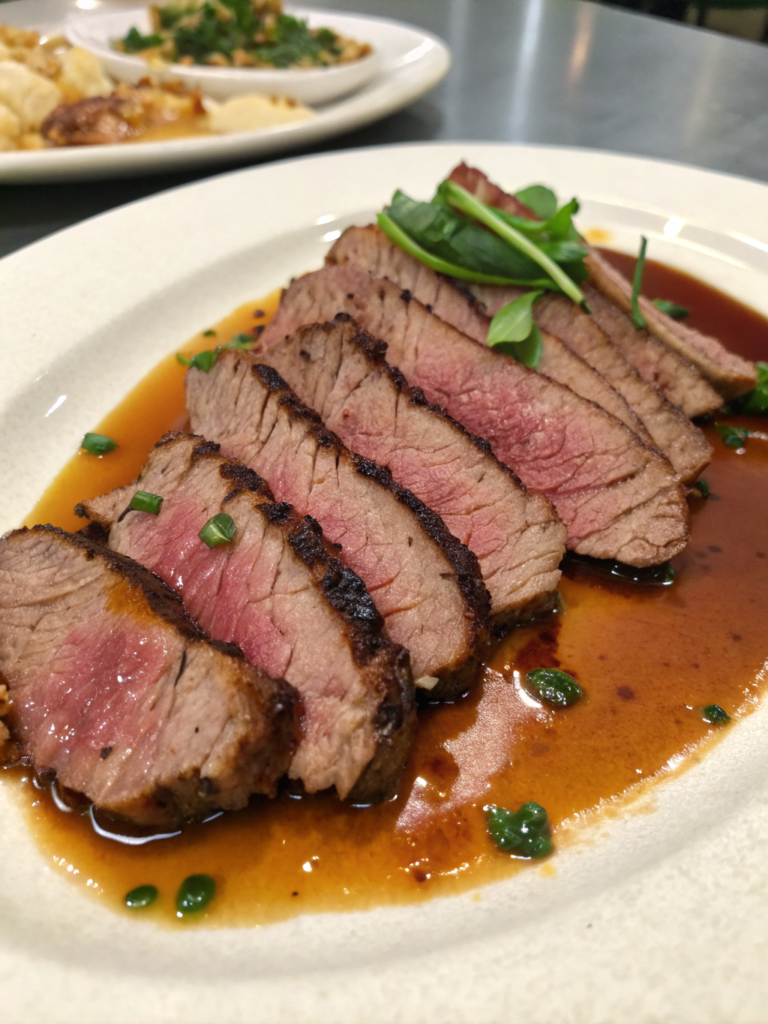 shaved steak
