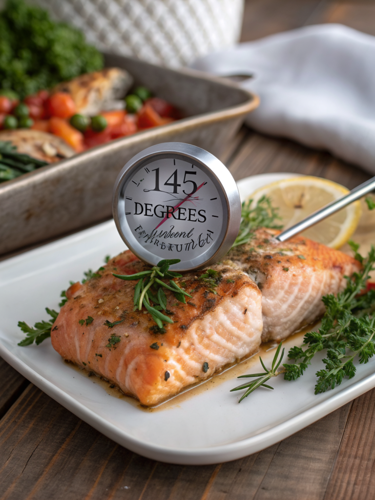 what temp should salmon be cooked to