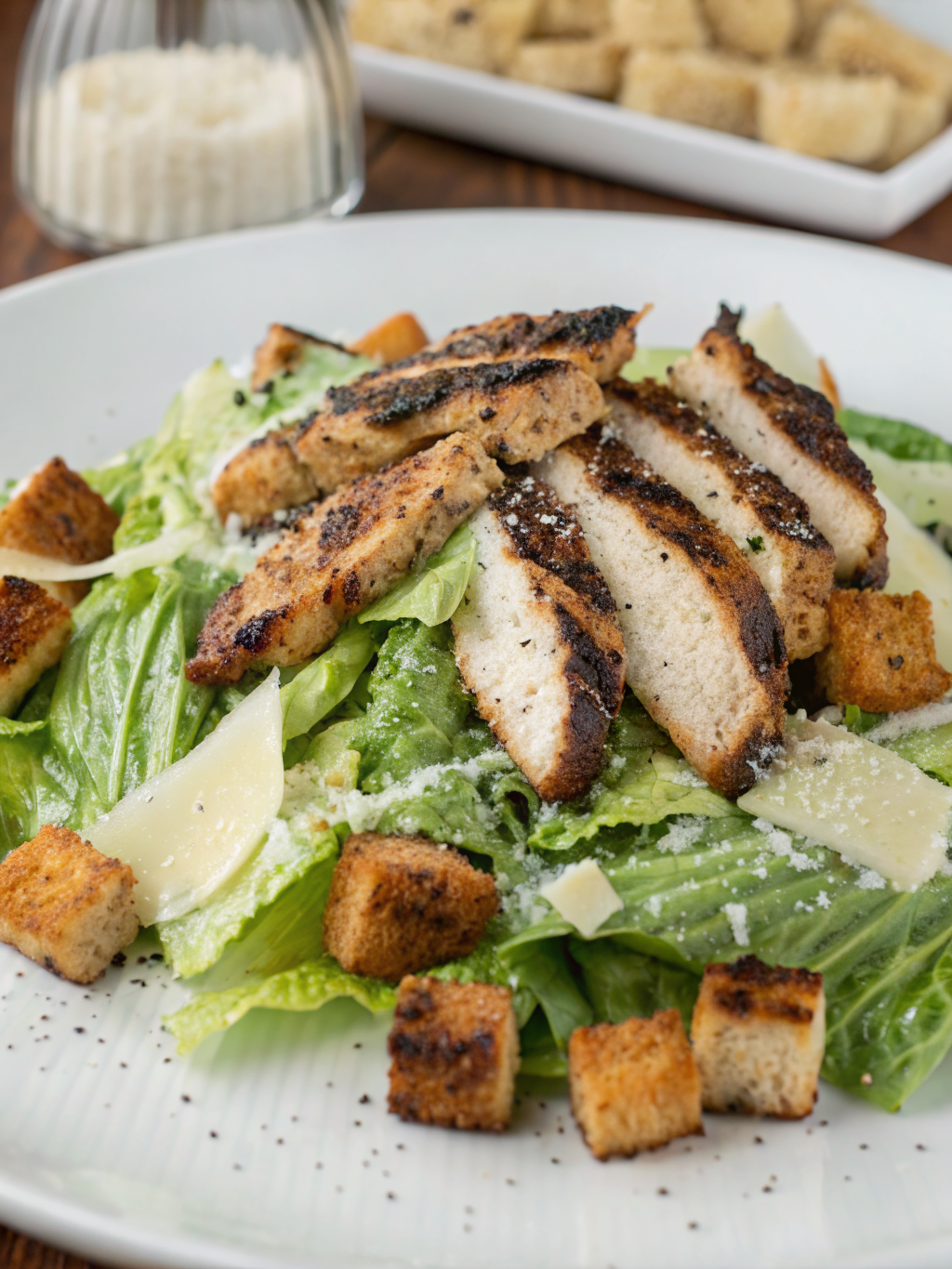 Cajun Blackened Caesar Salad