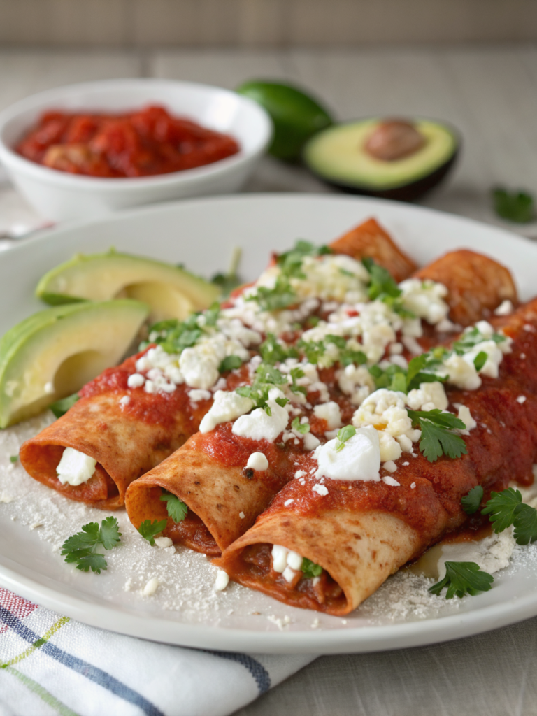 Cottage Cheese Enchiladas