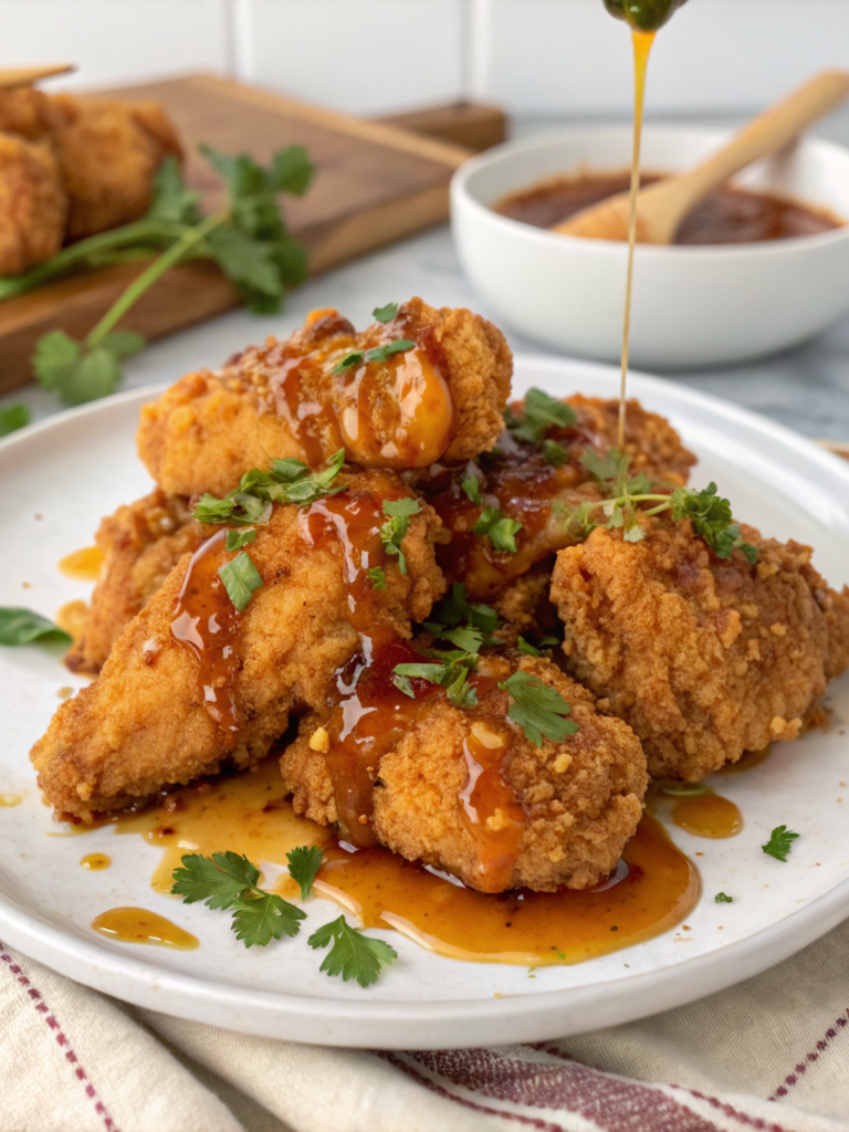 Hot Honey Crispy Chicken