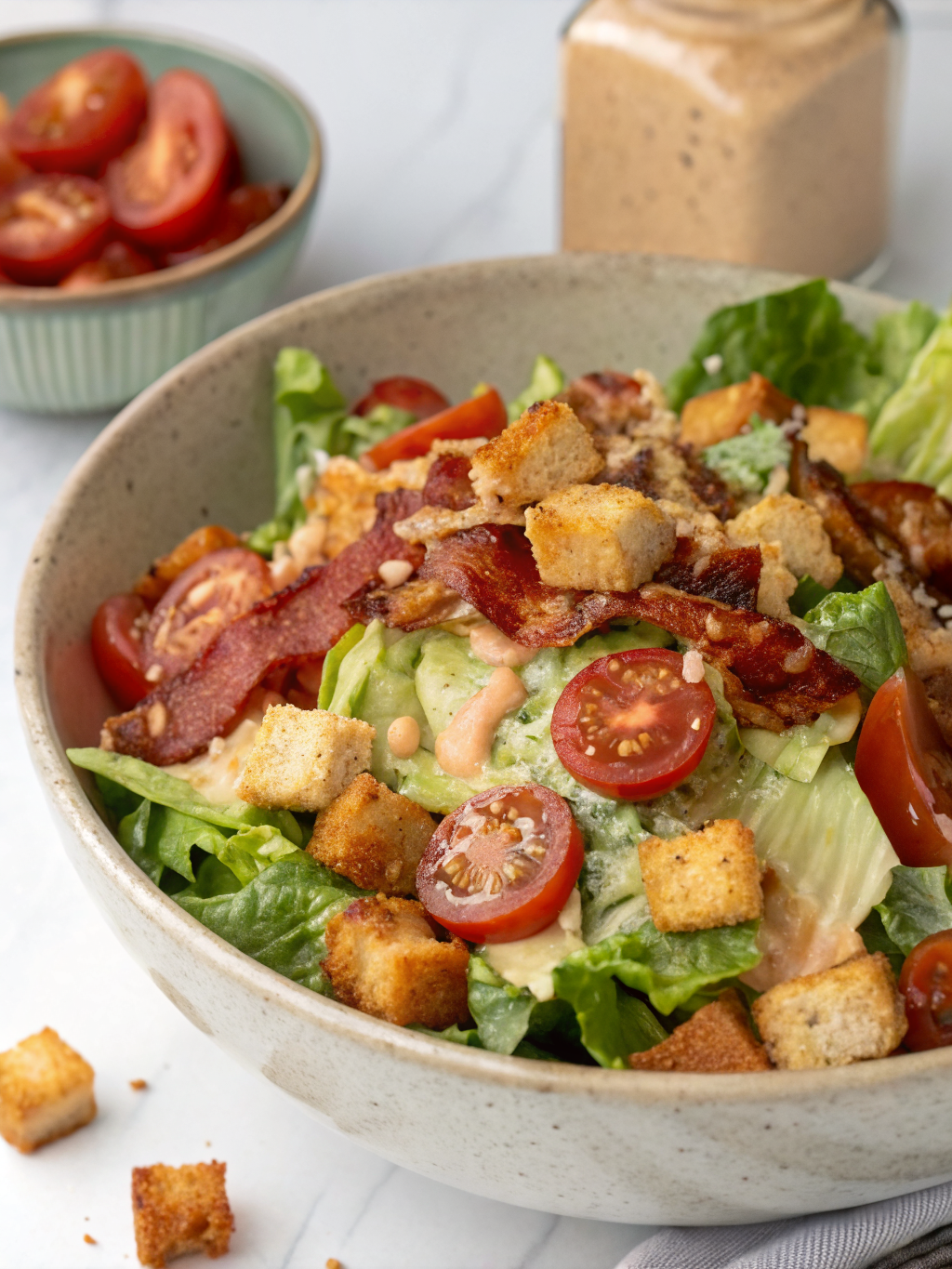 Smoky BLT Caesar Salad