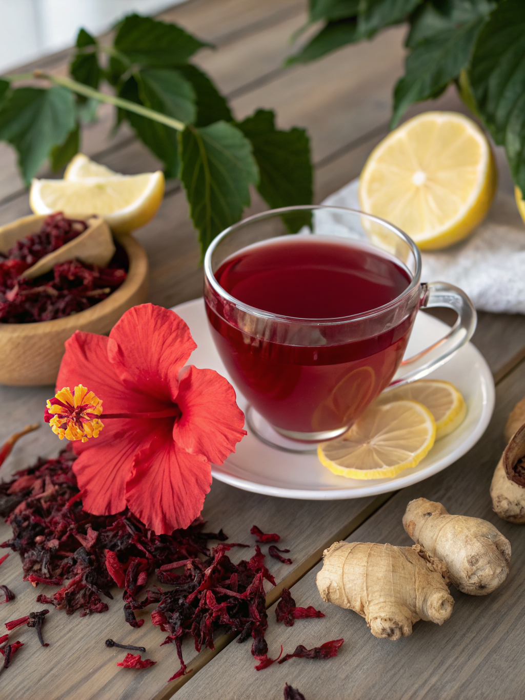 Hibiscus Iced Tea for Weight Loss