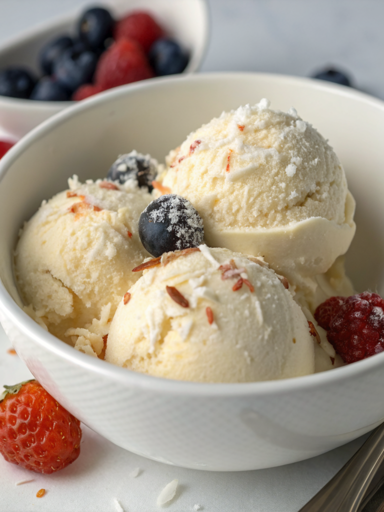 keto coconut ice cream