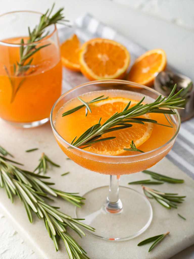 orange rosemary energy drink