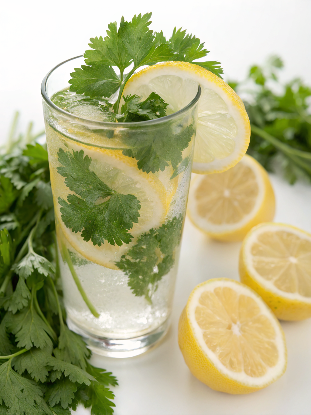 Parsley Lemon Kidney Detox Water