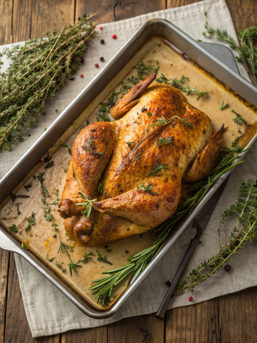 spatchcock Thanksgiving chicken